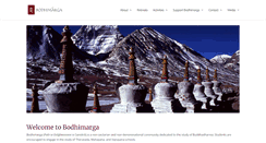 Desktop Screenshot of bodhimarga.org